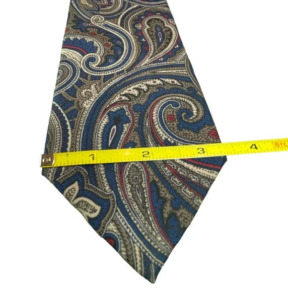 EUC Vintage Kuppenheimer Men’s Clothiers Silk Tie - Picture 4 of 5